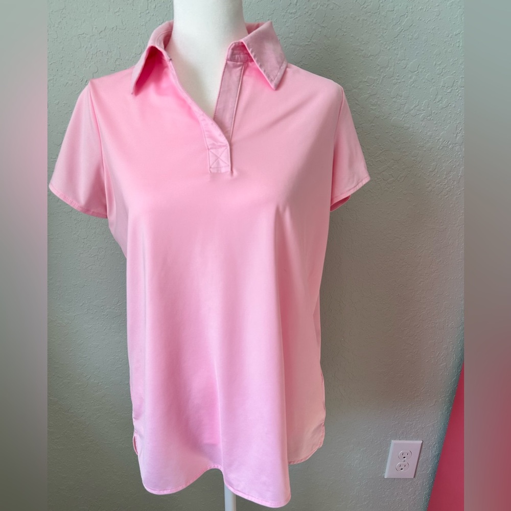 Belyn Key Top M short sleeve pink
